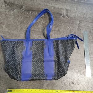 Tumi Black and Blue Women's Tote Bag